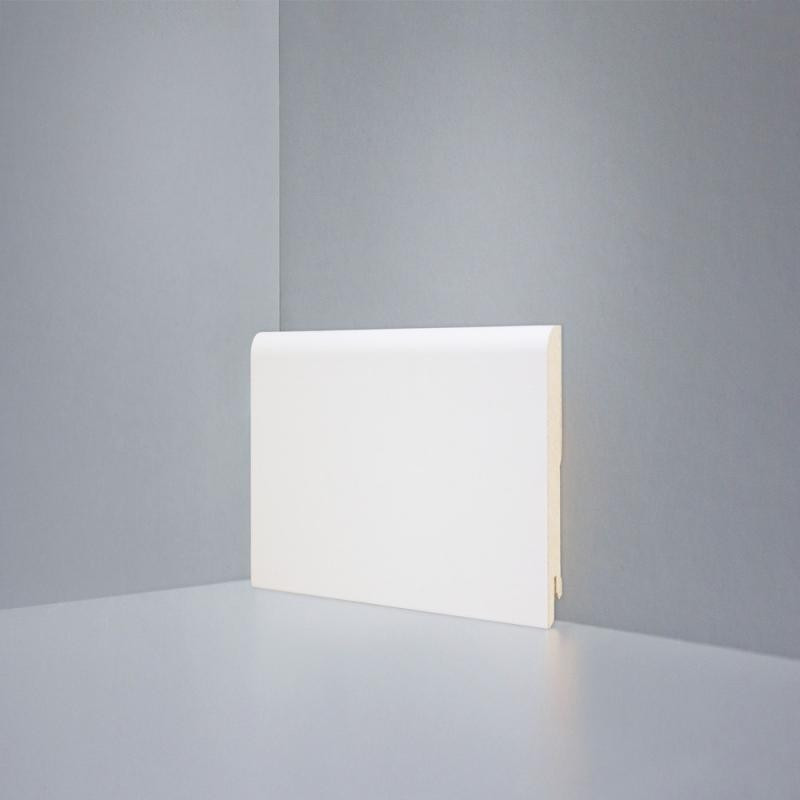 Плинтус напольный Deartio Universal Кремовый U 102-80 9010 Плинтус напольный Deartio Universal Кремовый U 102-80 9010