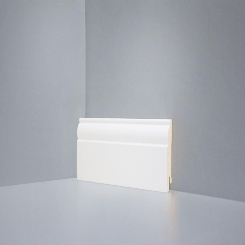 Плинтус напольный Deartio Universal Кремовый U 104-80 9010 Плинтус напольный Deartio Universal Кремовый U 104-80 9010