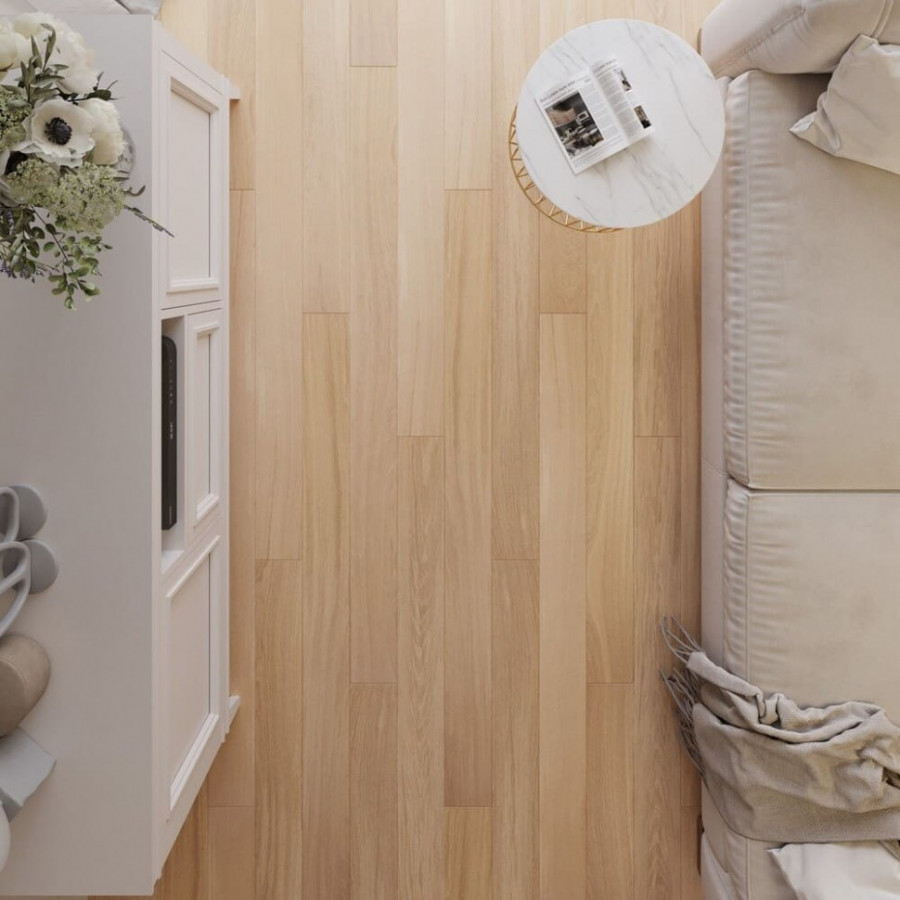 Паркетная доска AlixFloor Дуб Кремовый Матовый ALX1023 Паркетная доска AlixFloor Дуб Кремовый Матовый ALX1023