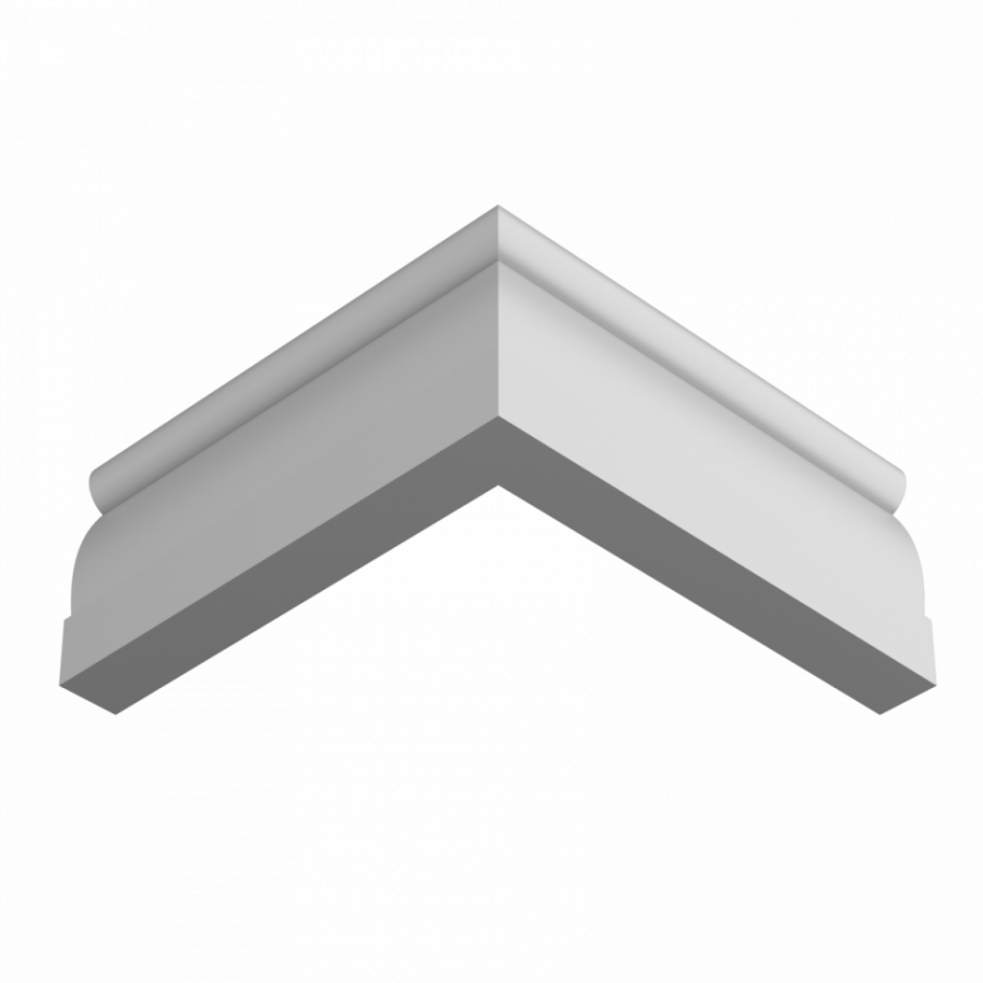 Плинтус ЛДФ под покраску Ultrawood Base 020 Плинтус ЛДФ под покраску Ultrawood Base 020