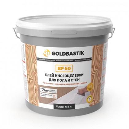 Клей Goldbastik BF 60 многоцелевой для пола и стен Клей Goldbastik BF 60 многоцелевой для пола и стен
