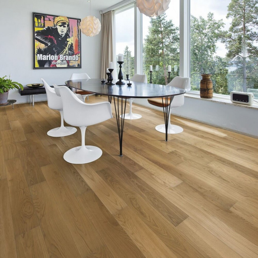 Паркетная доска AlixFloor Дуб Светло-коричневый Натуральный ALX1015 Паркетная доска AlixFloor Дуб Светло-коричневый Натуральный ALX1015