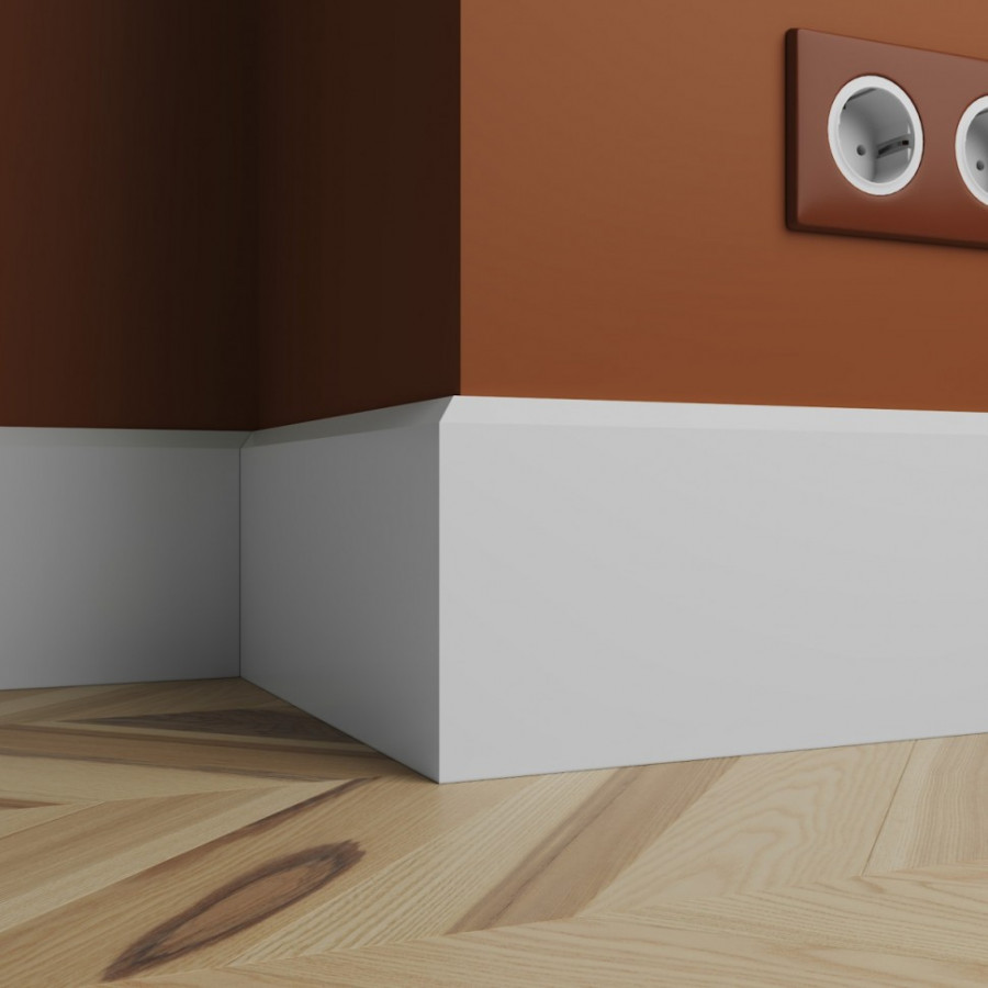 Плинтус ЛДФ под покраску Ultrawood Base 023 i Плинтус ЛДФ под покраску Ultrawood Base 023 i