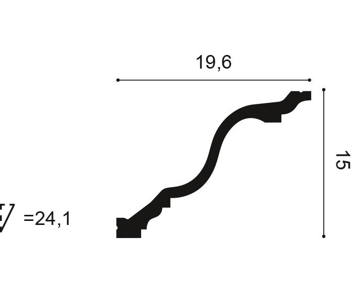 Карниз гибкий Orac Decor C334F
