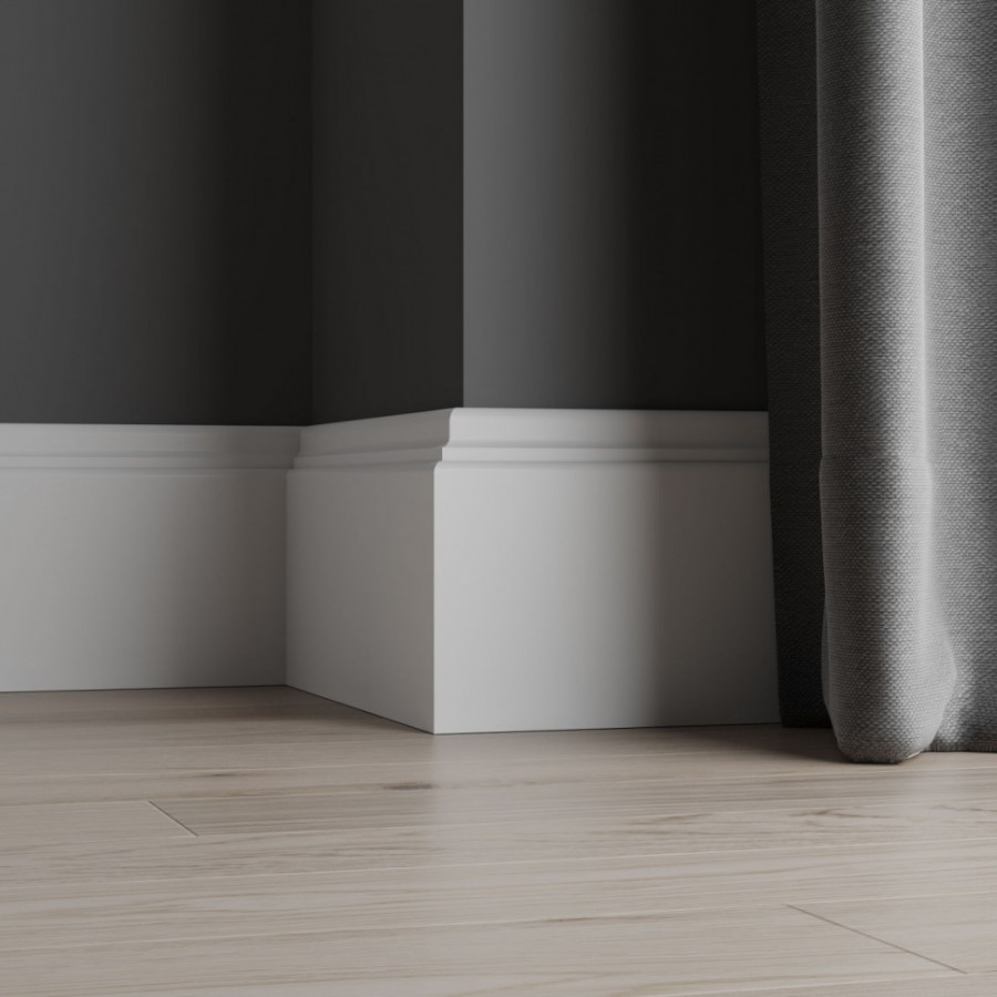 Плинтус ЛДФ под покраску Ultrawood Base 024 i Плинтус ЛДФ под покраску Ultrawood Base 024 i