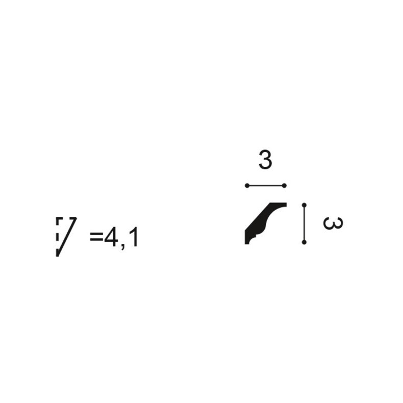 Карниз Orac Decor CX154