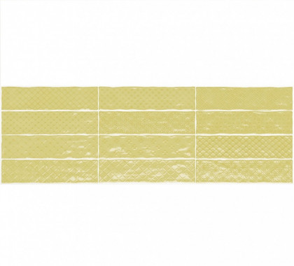 Настенная плитка El Barco MUSIC LEMON DECOR (12 видов рельефов, 12 видов рисунка) 7.5*30 Настенная плитка El Barco MUSIC LEMON DECOR (12 видов рельефов, 12 видов рисунка) 7.5*30