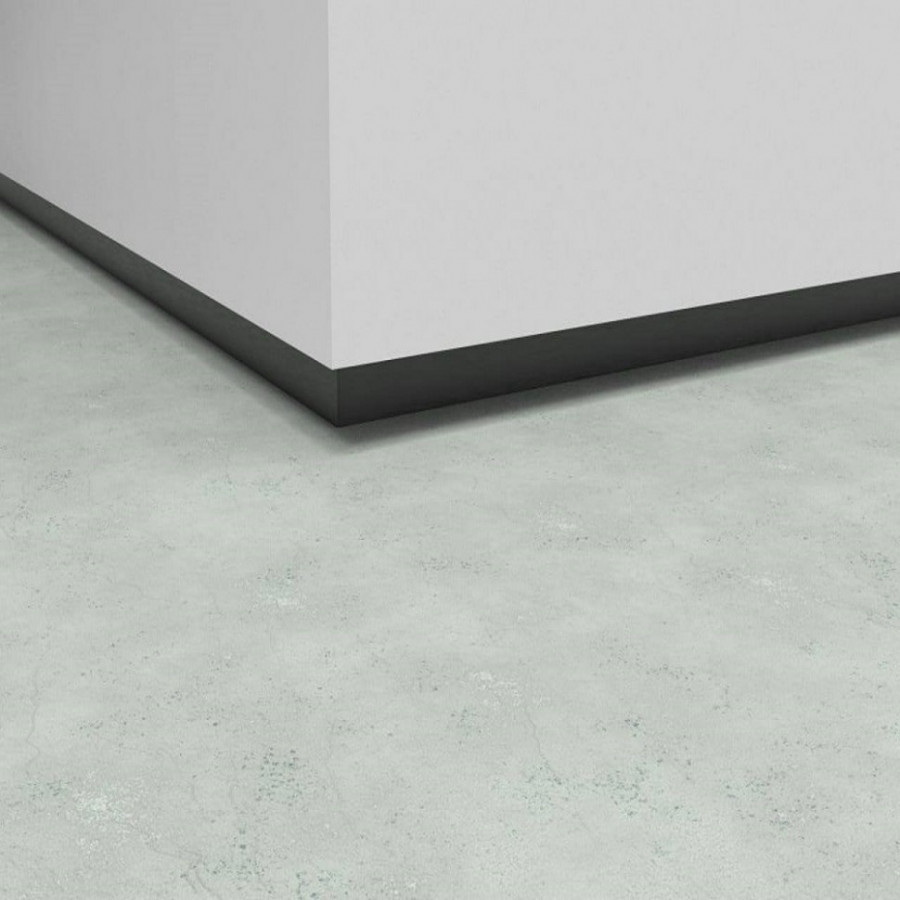 Плинтус скрытый черный без подсветки