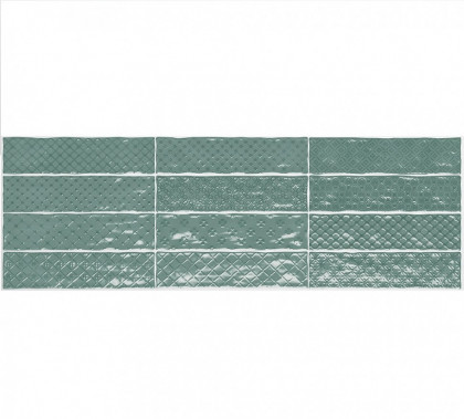 Настенная плитка El Barco MUSIC VERDE DECOR (12 видов рельефов, 12 видов рисунка) 7.5*30 Настенная плитка El Barco MUSIC VERDE DECOR (12 видов рельефов, 12 видов рисунка) 7.5*30