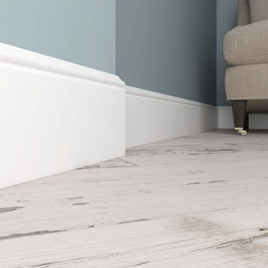 Плинтус ЛДФ под покраску Ultrawood Base 5011 Плинтус ЛДФ под покраску Ultrawood Base 5011