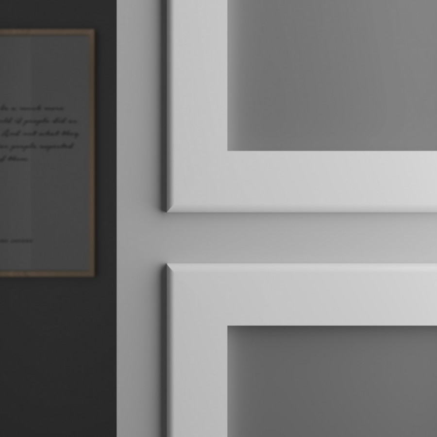 Плинтус ЛДФ под покраску Ultrawood Base 5012 Плинтус ЛДФ под покраску Ultrawood Base 5012