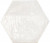 Керамогранит RAIN BIANCO HEX 19,8*22,8