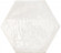 Керамогранит RAIN BIANCO HEX 19,8*22,8