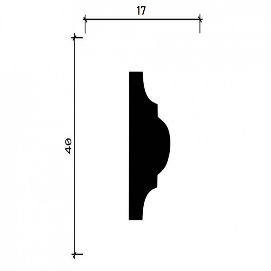 Молдинг Decor Dizayn DD002