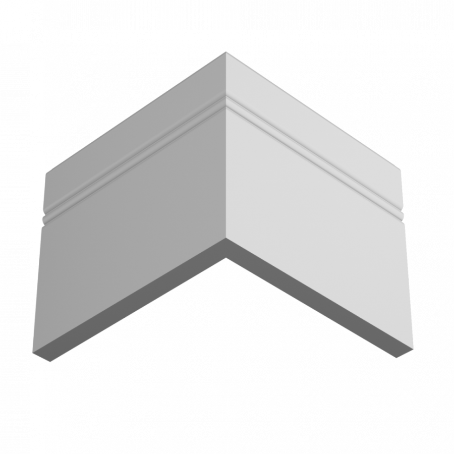 Плинтус ЛДФ под покраску Ultrawood Base 5380 i Плинтус ЛДФ под покраску Ultrawood Base 5380 i