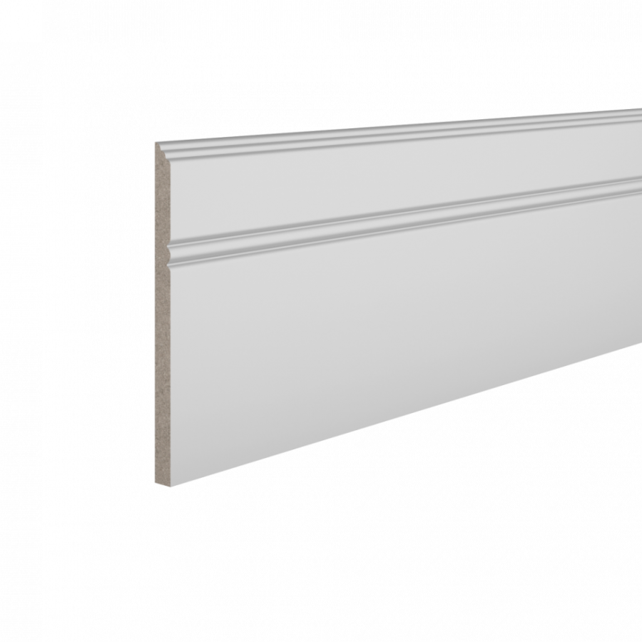 Плинтус ЛДФ под покраску Ultrawood Base 5381 i Плинтус ЛДФ под покраску Ultrawood Base 5381 i