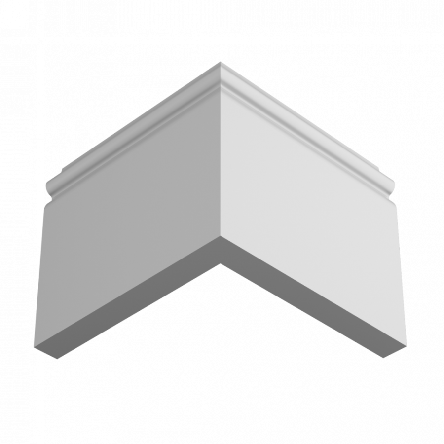 Плинтус ЛДФ под покраску Ultrawood Base 5500 i Плинтус ЛДФ под покраску Ultrawood Base 5500 i