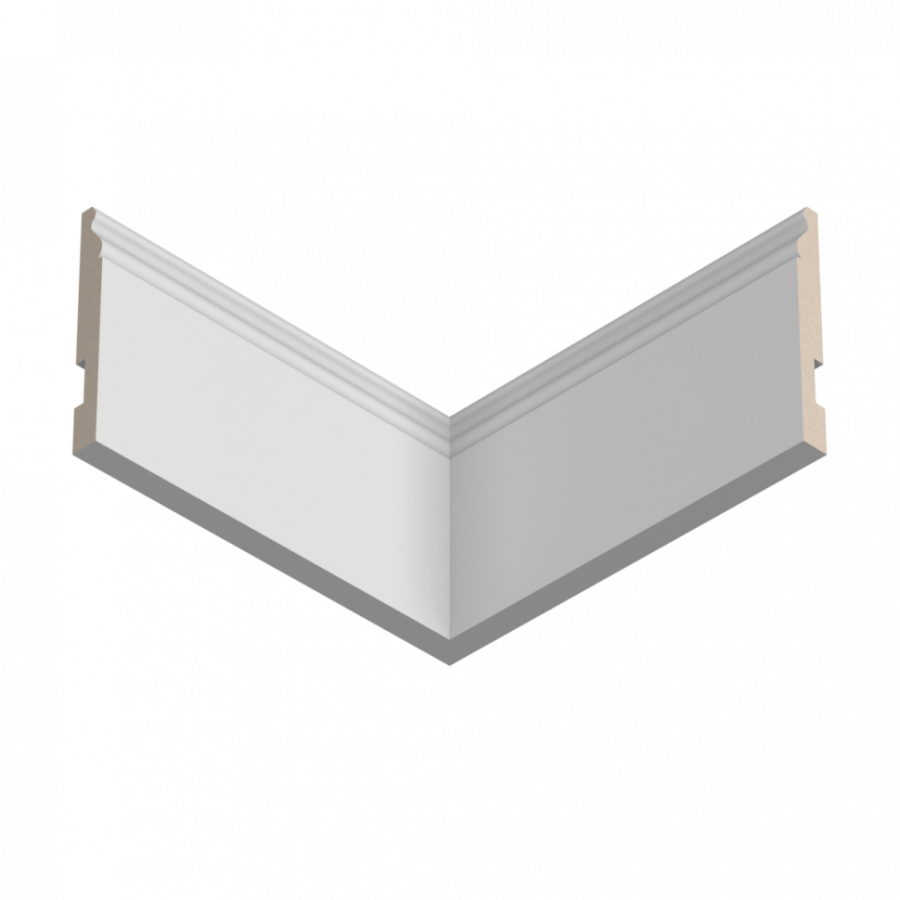 Плинтус ЛДФ под покраску Ultrawood Base 5763 i Плинтус ЛДФ под покраску Ultrawood Base 5763 i