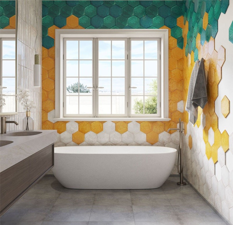 Керамогранит RAIN KAKI HEX 19,8*22,8