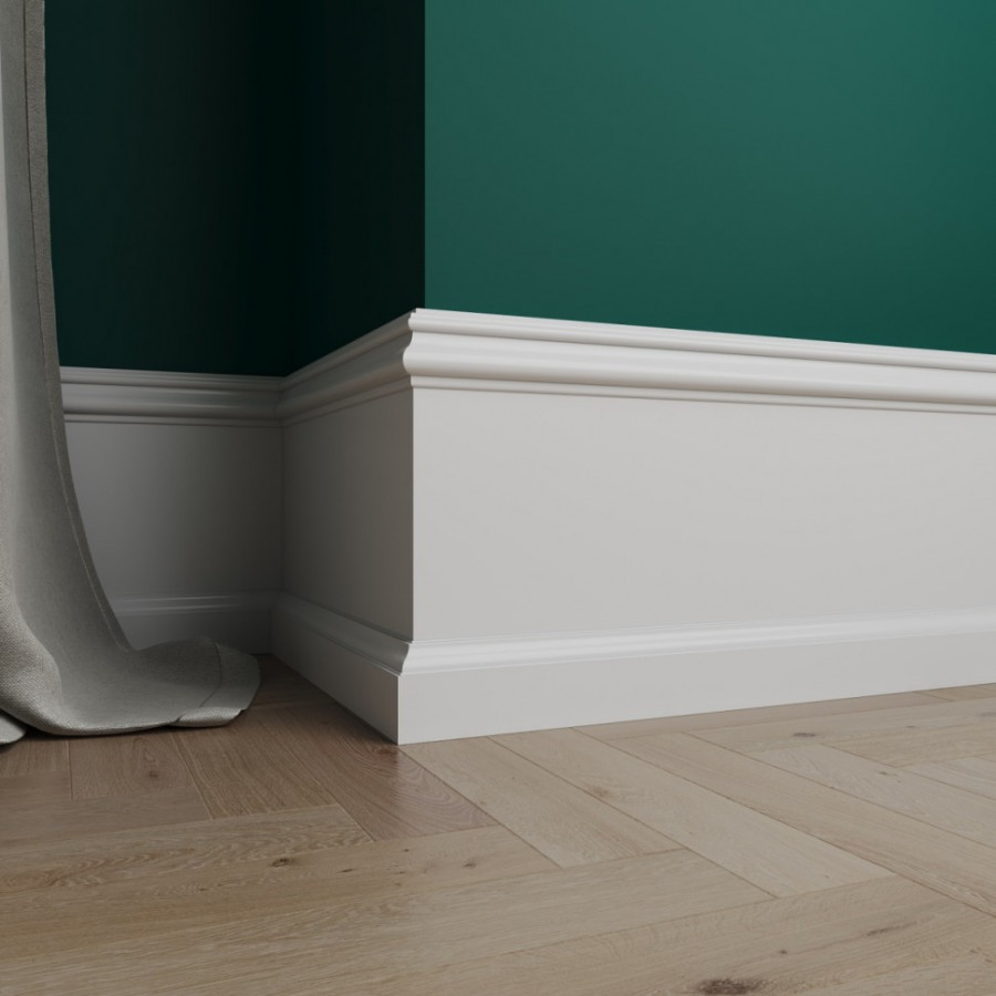 Плинтус ЛДФ под покраску Ultrawood Base 5801 i Плинтус ЛДФ под покраску Ultrawood Base 5801 i