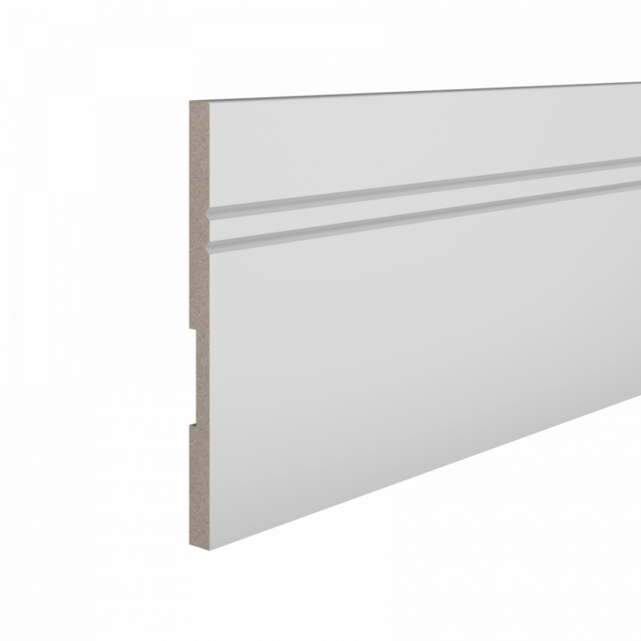 Плинтус ЛДФ под покраску Ultrawood Base 5902 i Плинтус ЛДФ под покраску Ultrawood Base 5902 i