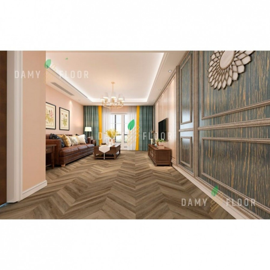 Кварцвиниловая плитка Damy Floor Chevron LVT клеевая Амбуаз DF06-Ch-LVT Кварцвиниловая плитка Damy Floor Chevron LVT клеевая Амбуаз DF06-Ch-LVT