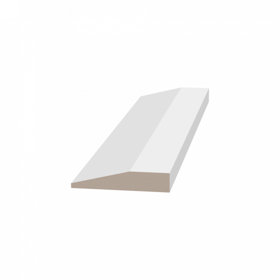 Плинтус ЛДФ под покраску Ultrawood Base 6012 i Плинтус ЛДФ под покраску Ultrawood Base 6012 i