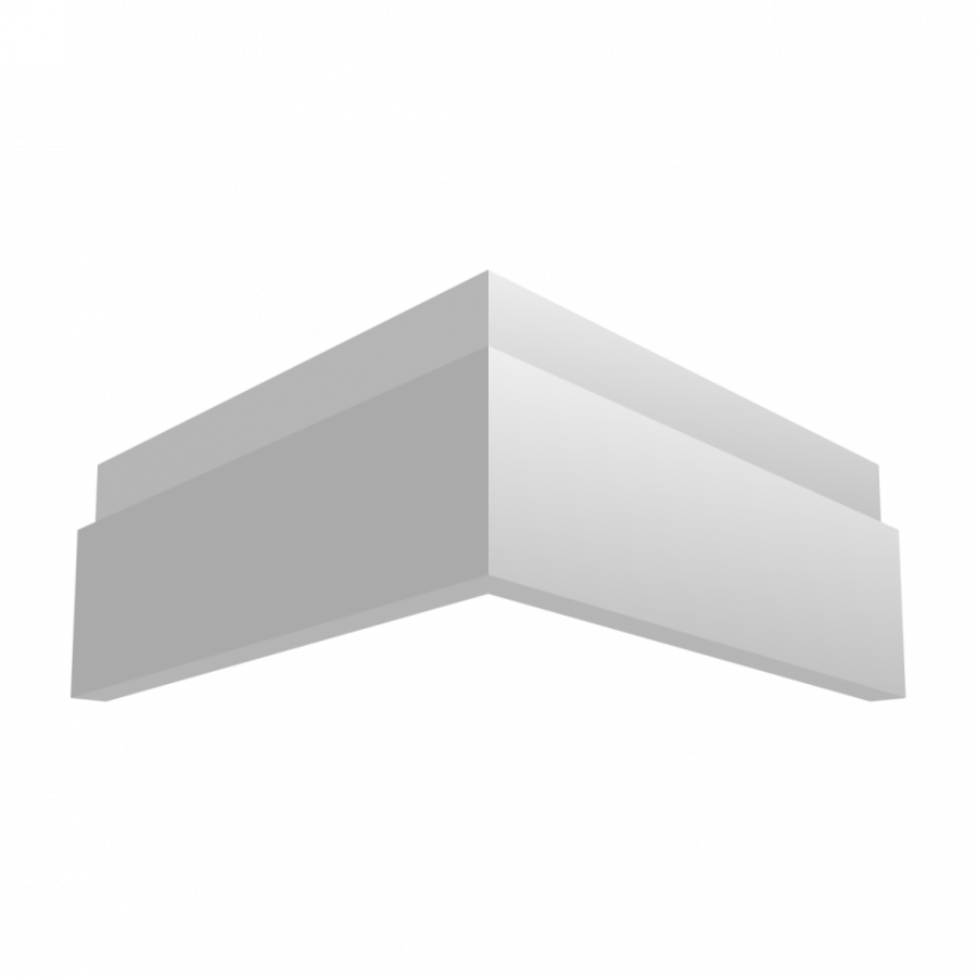 Плинтус ЛДФ под покраску Ultrawood Base 7512 i Плинтус ЛДФ под покраску Ultrawood Base 7512 i