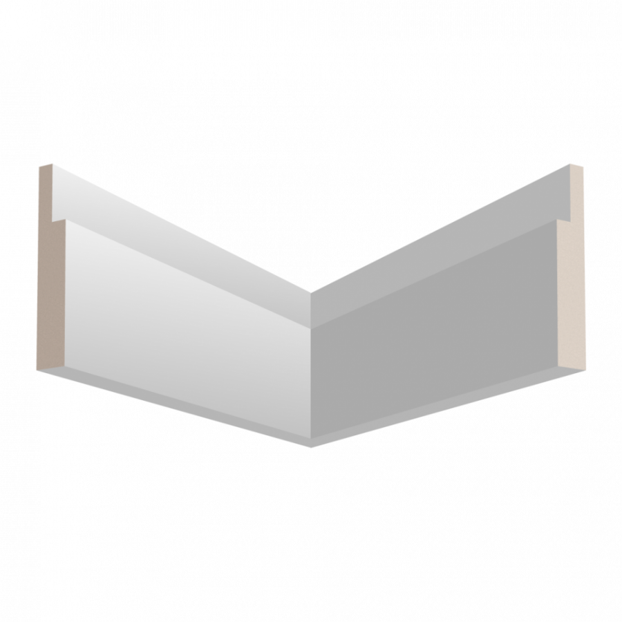 Плинтус ЛДФ под покраску Ultrawood Base 7512 i Плинтус ЛДФ под покраску Ultrawood Base 7512 i