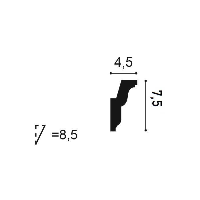 Карниз Orac Decor C212