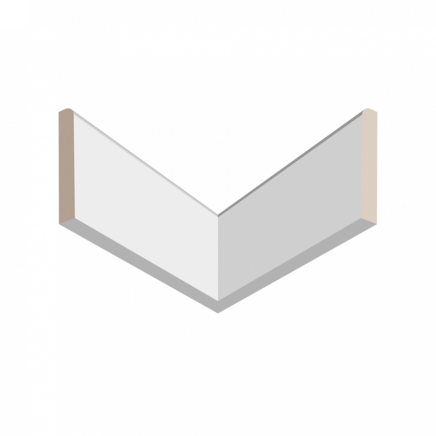 Плинтус ЛДФ под покраску Ultrawood Base 8012 i Плинтус ЛДФ под покраску Ultrawood Base 8012 i