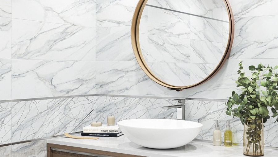 Плитка настенная Delacora Alicante Statuario WT15ALC00R 246x740