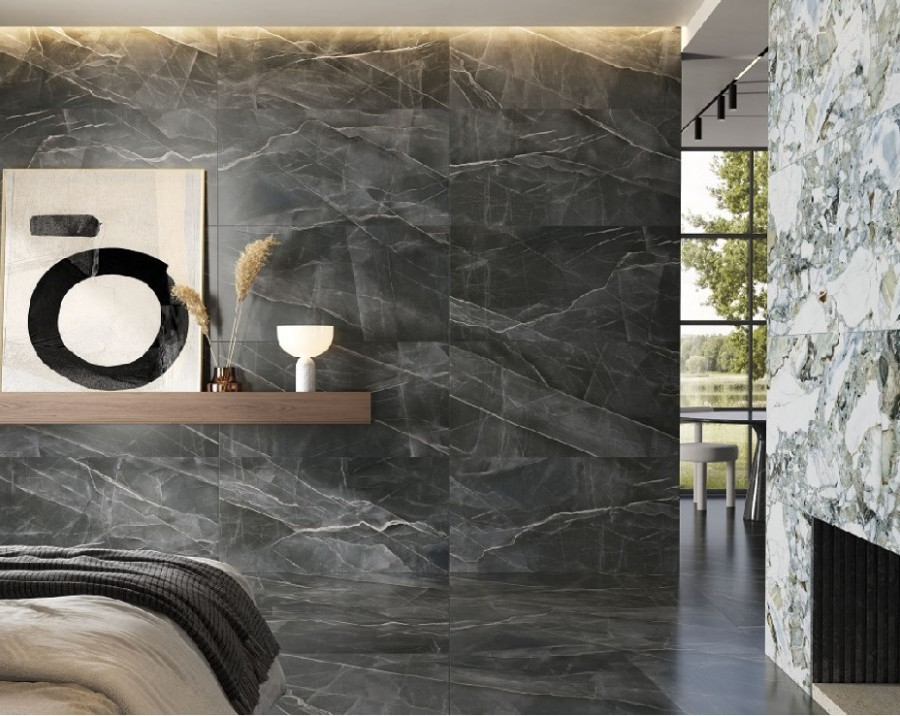 Керамогранит Vitra КАЛАКАТТА БЛЭК 7ЛПР R9 60X60