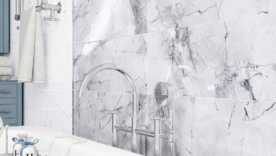 Плитка настенная Delacora Frost White WT15FRR00R 246x740