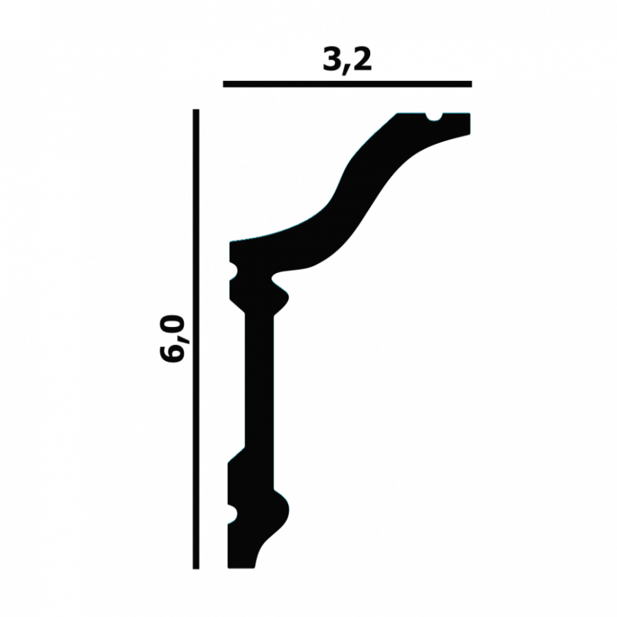 Карниз Перфект Плюс P93