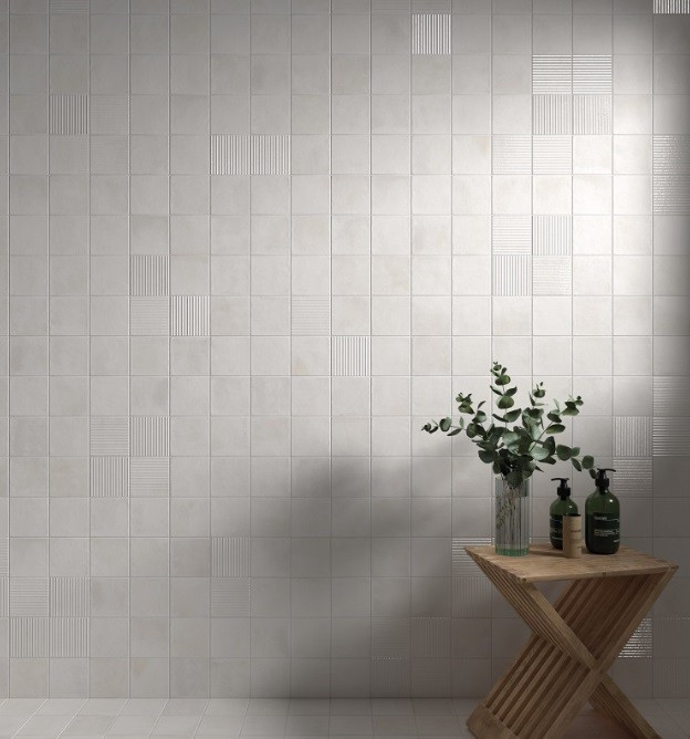 30824 Raku Line White 10х10