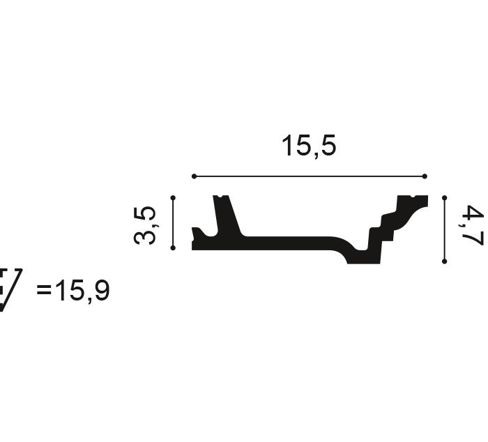 Карниз Orac Decor C305