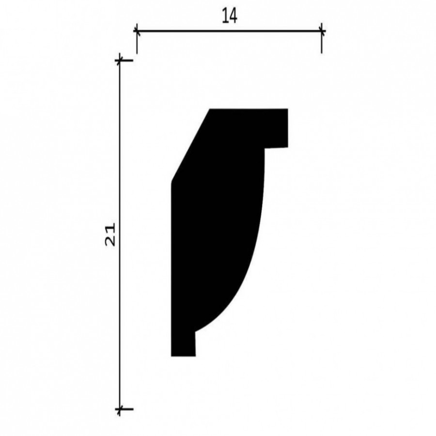 Карниз Decor Dizayn DD09