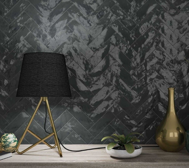 Настенная плитка Safi Graphite 16*5,2