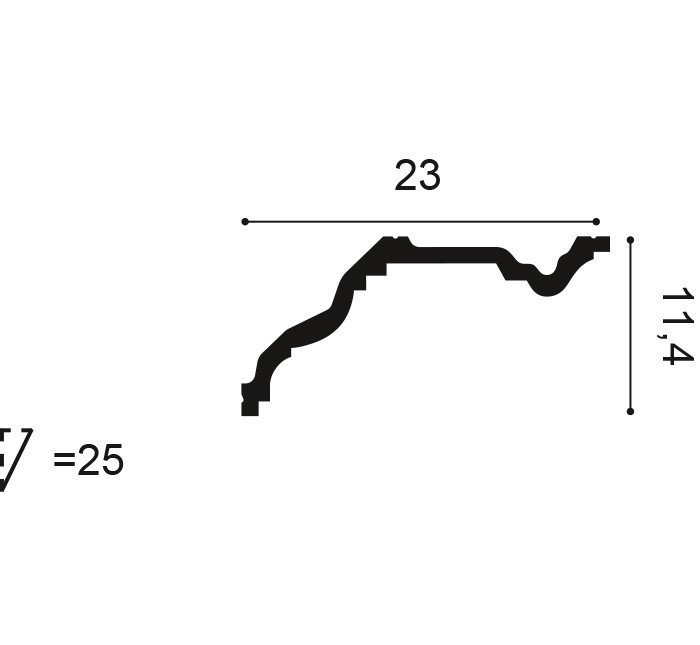 Карниз Orac Decor C332