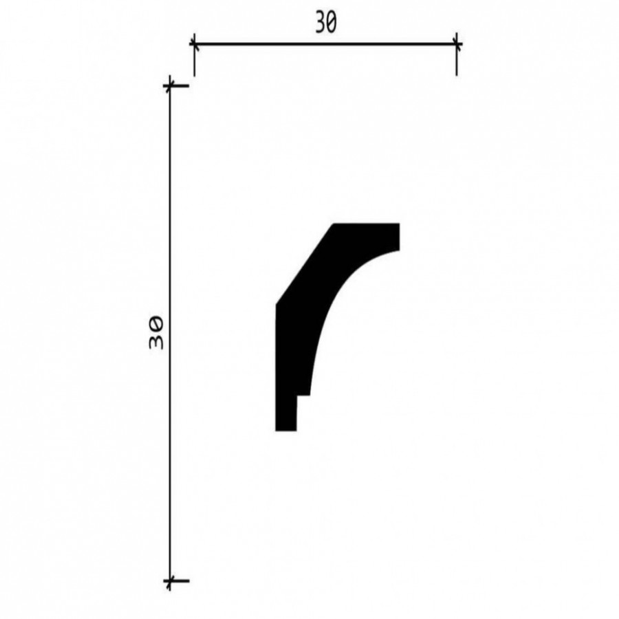 Карниз Decor Dizayn DD37