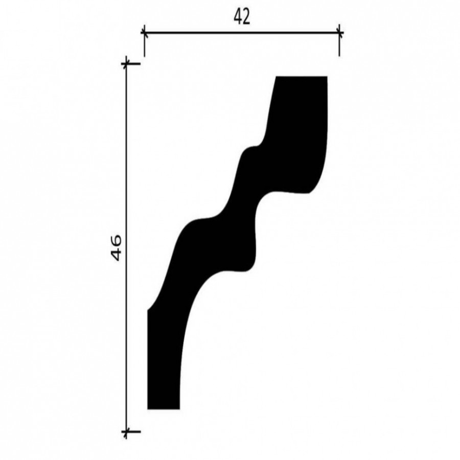 Карниз Decor Dizayn DD39