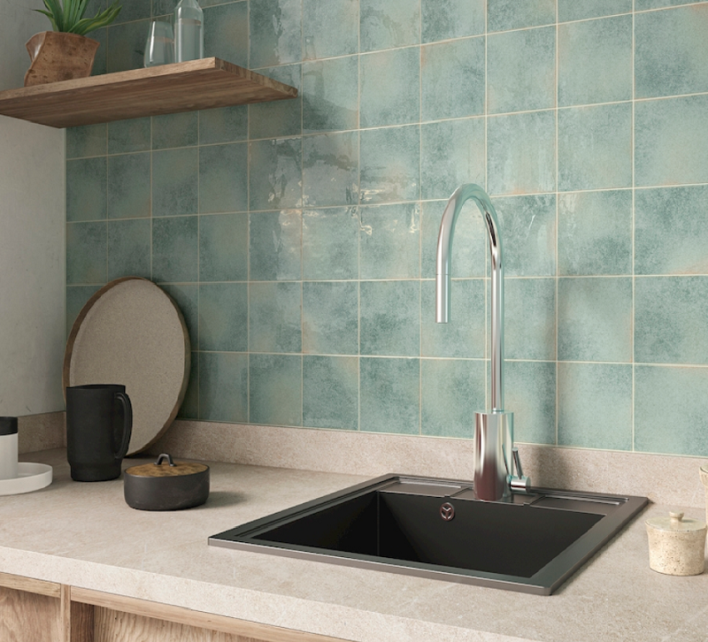 Керамическая плитка KARUI TEAL 12,5X12,5