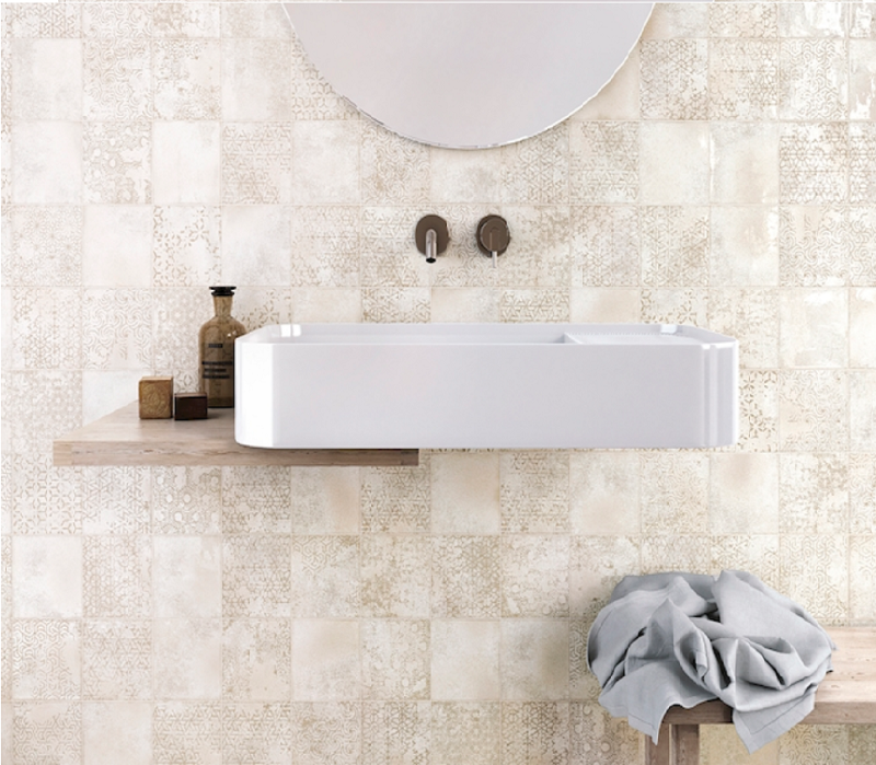 Керамическая плитка SUKI IVORY 12,5X12,5