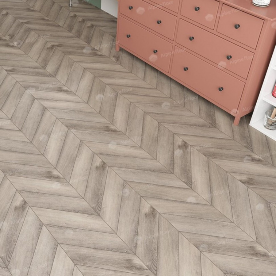 SPC Ламинат Alpine Floor Chevron Дуб Исида ECO 18-8 Французская елка SPC Ламинат Alpine Floor Chevron Дуб Исида ECO 18-8 Французская елка