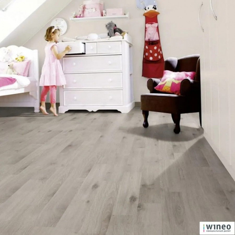 Биопол Wineo Purline Дуб Лунный PL045C Биопол Wineo Purline Дуб Лунный PL045C