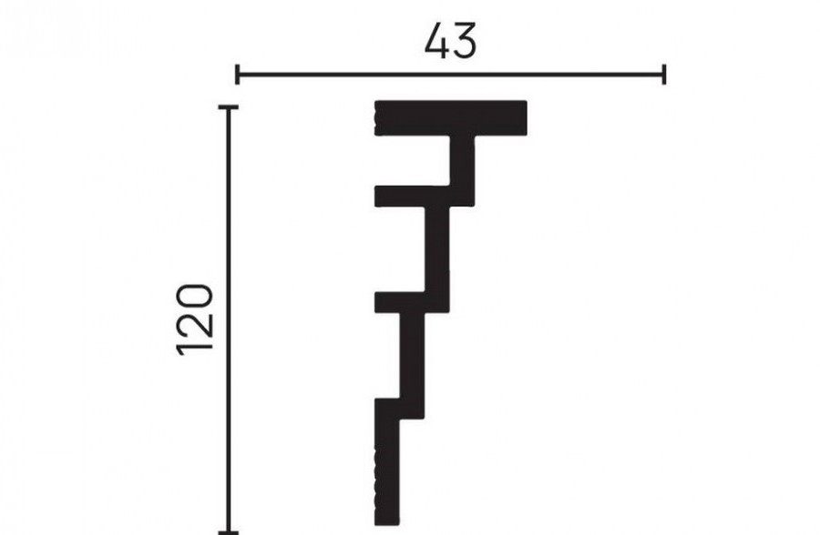 Карниз Decor Dizayn DD514