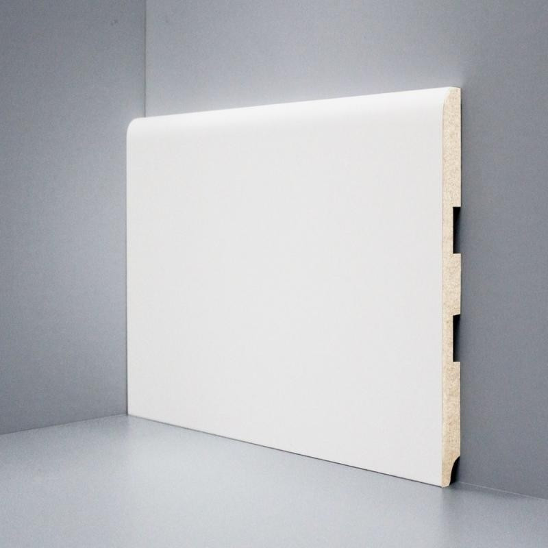 Плинтус напольный Deartio Universal Белый U 102-150 Плинтус напольный Deartio Universal Белый U 102-150