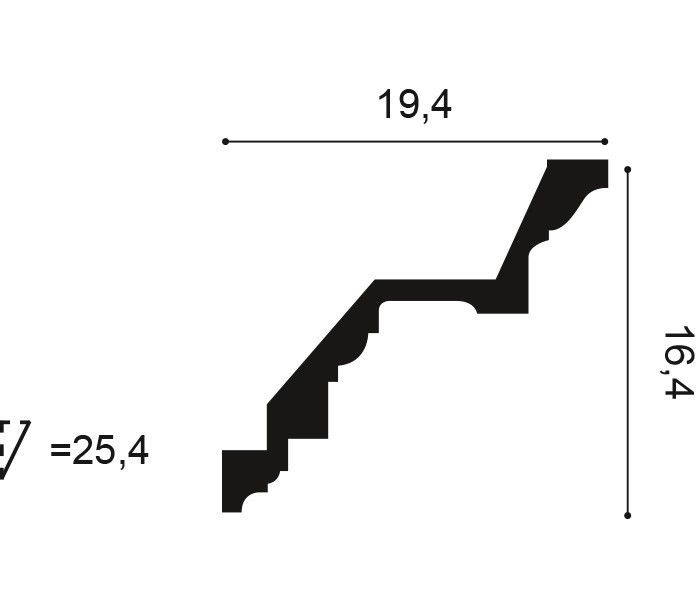 Карниз Orac Decor C422
