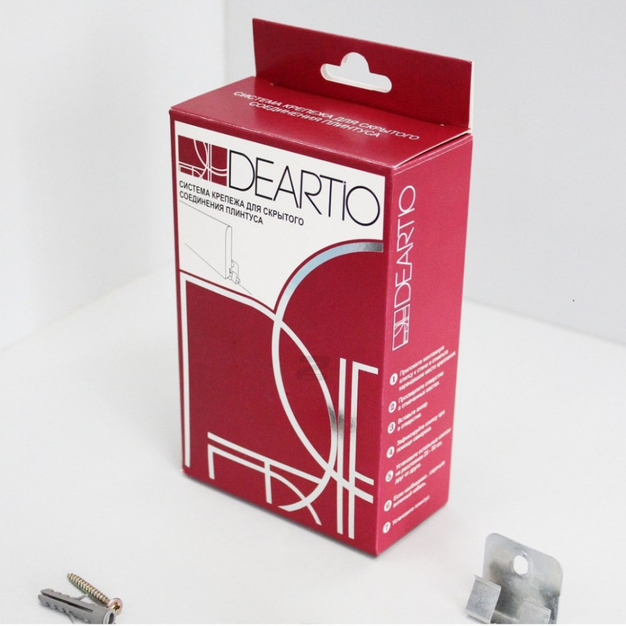 Крепление для плинтуса универсальное Deartio Крепление для плинтуса универсальное Deartio
